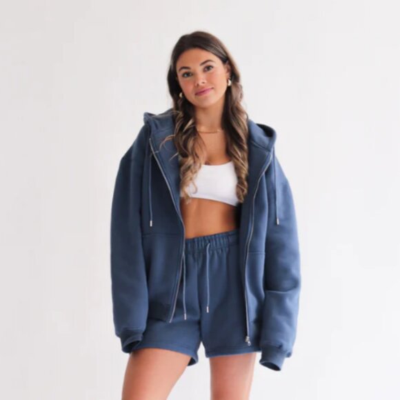 drmers club hoodie & shorts set baby pink - Picture 3 of 16